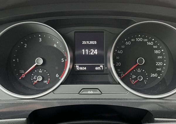 Volkswagen Tiguan Allspace cena 99000 przebieg: 101600, rok produkcji 2019 z Warszawa małe 254